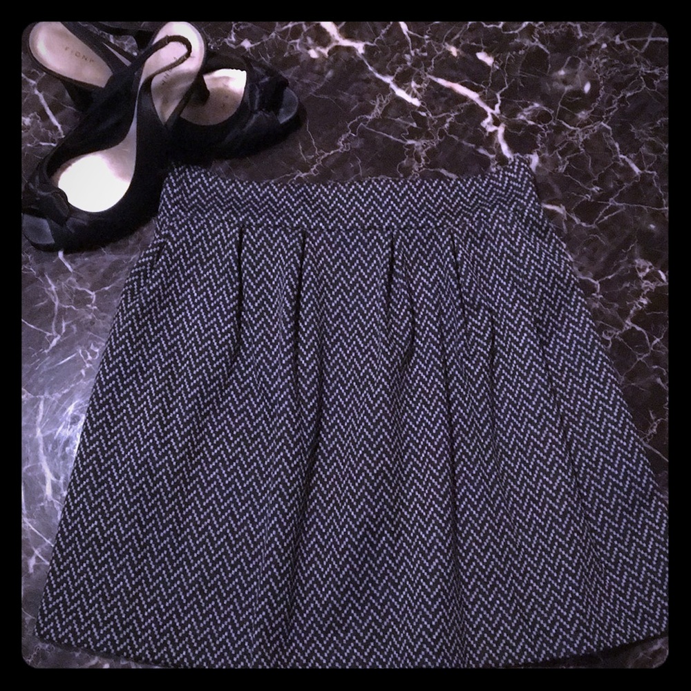NWOT: Pleated Skater Skirt - 7